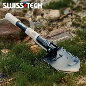 Švajčiarsky Tech Inžinier lopatu multi-function skladacia lopata malé lopatu motykou outdoor camping, rybárčenie lopatu truck
