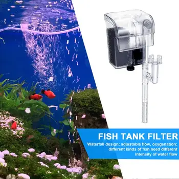 Akvárium Filter Šok Absorbenta Akvárium Power Filter S Krytom Skimmer 5 Galón Power Filter Pre Akvarijné Ryby, Korytnačky Nádrž