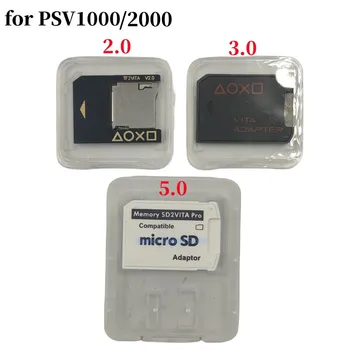 30pieces Pre PSV 1000 2000 2.0 3.0 5.0 SD2VITA Micro SD Karty, Prevod Adaptér Reader pre PSV1000 PSV2000 Pamäte Hra Karty Adapto