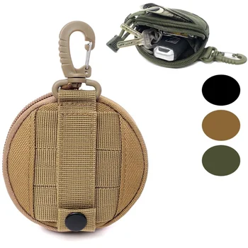 Taktické Peňaženky Vrecku 1000D Vojenské Príslušenstvo Taška Prenosná Mini Peniaze, Mince Puzdro Kľúče Držiteľ Pás Taška pre Lov Camping