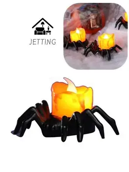 Halloween LED sviečkach Spider Tekvica Lampa Pre Halloween Party Domáce Dekorácie, Ozdoby Strašidelný Dom Hrôzy Rekvizity