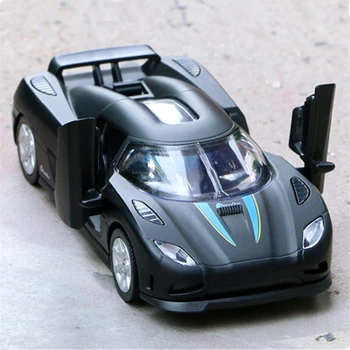 1:32 Kupi CCR Zliatiny Športové Auto Model Diecast Kovové Hračky Pretekárske Auto Model, Simulácia Zvuku a Svetla Kolekcia Detské Darček