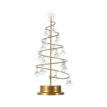 Vianočný Stromček Lampa LED Modelovanie Svetlo Crystal Prívesok, Dekorácie, Lampy, Spálňa, Obývacia Izba Vianoce