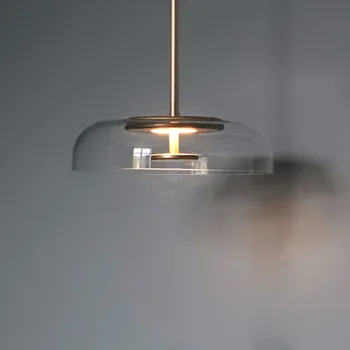 Moderné Osvetlenie Prívesok Svetlá LED Svetla, Závesné Svietidlá Jedáleň Dekorácie Krytý Kuchynské Sklo Svietidlo Minimalistický