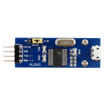 PL2303 USB Na UART Modul Micro-B Sériový Komunikačný Modul 3,3 V-5V TTL Sériové Modul 3LED USB Na Sériový Adaptér