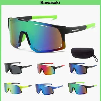 Nová Kawasaki Vonkajšie Požičovňa Prachu Dôkaz Okuliare Na Koni Slnečné Okuliare, Športové Okuliare