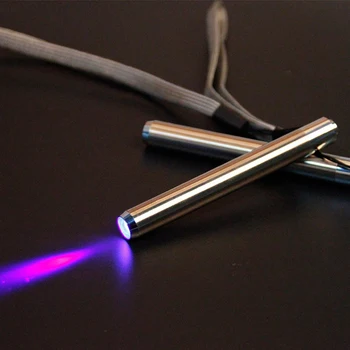 Mini LED Nehrdzavejúcej Ocele Mini Lampa 395/365 UV Baterka Pochodeň ultrafialového Svetla, AAA Batérie pre Značku Checker Detekcie