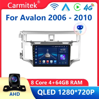 Android autorádia Pre Toyota Avalon 2006 - 2010 Multimediálny Prehrávač Videa Navi Stereo BT Carplay 9