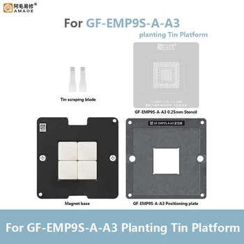 AMAOE GF-EMP9S-A-A3 Magnetické Polohy Tin Výsadbu Platformu XILINX Čip Výsadbu Loptu Výsadbu Perličiek Ocele Oka Nastaviť