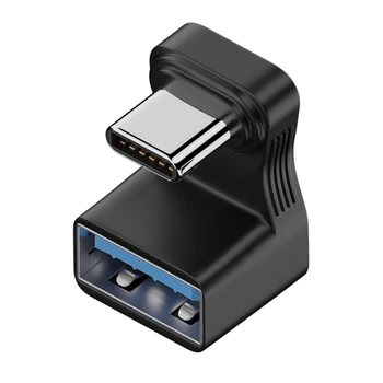 Typ C Samec Na USB Žena Prenos Dát Converter 10Gbps Konektor pre Nabíjačku 36W 3A USB3.1 11 mm pre Mobilný Telefón/Laptop/IPad