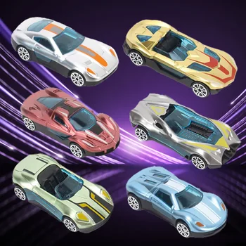 2ks Deti Vytiahnuť Späť Hračka Auto Mini Cartoon Simulácia Pretekárske Auto Sprej Paint Model Auta, Deti Puzzle, Hračky Auto Najlepší Chlapci Dary