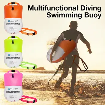 2023 20L Plávanie Boja S Dry Bag Multifunkčné Nafukovacie Dobrú Viditeľnosť Plávanie Bóje Pre Milovníkov Vodných Športov Dropship
