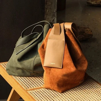 Originálne 100% Vedro Vrece Svetlo Luxusné dámske Taška cez Rameno Módny Dizajn Značky Veľkú Kapacitu Prenosné Tote Bag Taška Pracovník