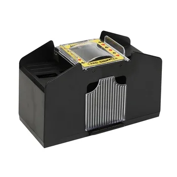 1-6 Paluby Automatické Card Shuffler USB/Batérie, Elektrický Stroj na Miešanie
