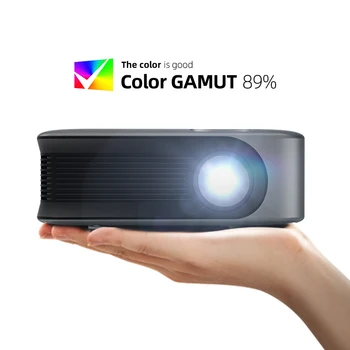 AUN A30 MINI Projektor, Prenosné Domáce Kino, LED Beamer VideoProjector Kino pre 4k Film Cez HD Port Smartphone Laserový TV