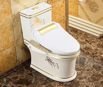 wc zlato inteligentná úspora vody wc kryt teplú kryt sedadla body cleaner, plne automatické čistenie a sušenie